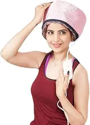 OUM Hair Care Thermal Head Spa Cap Treatment with Beauty Steamer Nourishing Heating Cap, Spa Cap For Hair, Spa Cap Steamer For Women