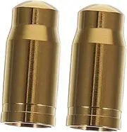 Toyvian 1 Pair Bike Valve Caps Lightweight Dustproof Tire Stem Covers for Mountain Road Bikes Cars Motorcycles and Trucks