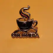 PARIS 2024 OLYMPIC COLOMBIA NOC COFFEE CUP PIN
