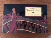 ART DECO WOMEN'S COLLECTION ADDRESS BOOK AND POCKET BOOK SET IN OWN BOX. 1993.