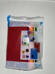 Color and Shape kit 72 Pc Felt Educational Matching Game Creative Learning