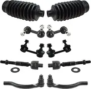 TRQ Front & Rear Steering & Suspension Kit Compatible with 2006-2011 Honda Civic