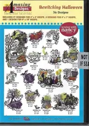 Amazing Designs - Bewitching Halloween (CD-ROM) New