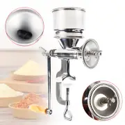 Hand Crank Corn Grinder Flour Maker Manual Wheat Grain Nut Mill Grinding Machine