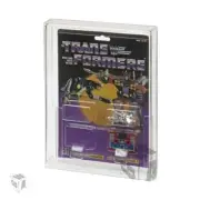 2 x Acrylic Display Case -Hasbro Transformers G1 Cassettes MOC (TFC-008)