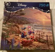 Thomas Kinkade Disney Donald and Daisy A Duck Day Afternoon 750 Piece Puzzle New