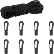 1/4" Elastic Cord Stretch String Shock Cords Rope Bungee Shock Cord Kayak Boat