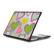 MacBook Pro 14-inch (M1 - M4) Impact Case Hearts MacBook Case by Quotes by Christie