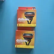 GILLETTE FUSION5 2 X 8-PACK (16) CARTRIDGES