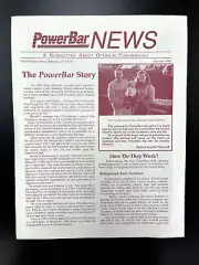 POWERBAR COMPANY NEWSLETTER SUMMER 1990 Billy Idol Facts Nutrition Co. Story