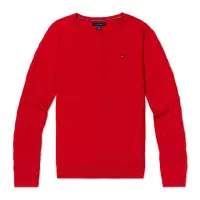 在飛比找momo購物網優惠-【Tommy Hilfiger】TOMMY 經典圓領Logo