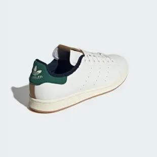 【adidas 愛迪達】休閒鞋 男鞋 運動鞋 三葉草 STAN SMITH 白綠 ID2030