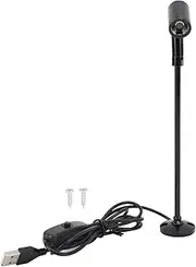 Standing Cabinet Spotlight, Spotlight Led Jewellery Display Vertical, USB Powered Aluminium Mini for Art Painting Black and White (Nature Light)