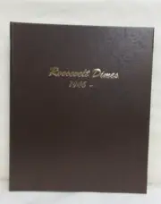 Dansco Coin Album #7125 Roosevelt Dimes Starting 1946 No Proofs 4-Page Album