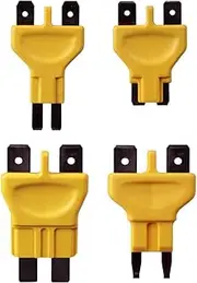 GTC062 Fuse Socket Connector Kit by GTC, General Technologies Corp, Yellow