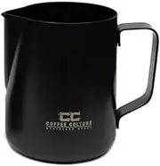 Coffee Culture Stainless Milk Frothing Jug, 600 ml Capacity, Matte Black