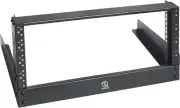 4U Tabletop Rack for Audio & Network, Desktop Rack Shelf Open Frame Sound Record