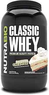 NutraBio Classic Whey Chocolate - (Banana Cream Pie) (2 Pound)