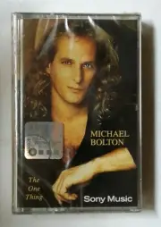 The One Thing by Michael Bolton Rare Sony Music Malaysia Cassette New Sealed