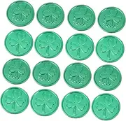 JOINPAYA Patrick's Day Party Toy Coins 100pcs Ireland Coin Toys Plastic Boys and Girls for Decorations