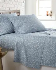 South Shore Linens Southshore Linens Ultra Soft Geometric Maze Sheet Set