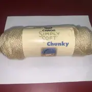 Caron Simply Soft Yarn Chunky Sand 5 0z