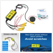 4-in-1-out Video Switch Parking Camera 4 View Split Screen Control Box Universal