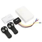 unbrand Universal Car Wireless Winch Remote Control With Twin Handset Two Matched Transmitters_Special Gift