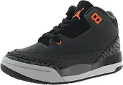 [Nike] Little Kid's Jordan 3 Retro Fear 'Night Stadium/Total Orange' (DM0966 080) PS Pre School - Size 2.5y