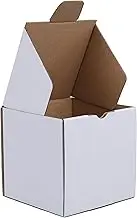 Mailing Box 100 x 100 x 100mm Diecut White B113