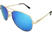 Mangrove Jacks Spinner C8 Gold / Ice Blue Revo Polarised Lenses