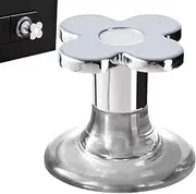 Walopola Toilet Push Button,Smooth Flush Replacement Toilet Press Button - Press Button Drawer Handle, Adhesive Waterproof Water Tank Button for Bathroom Home