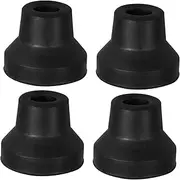 CANIGHT 4pcs Four-Legged Walking Stick Hiking Sticks End Caps Protector Crutch Replacement Pads Cane Stopper Rubber Trekking Pole Tips Crutch Feet Caps Crutch Tips Non Slip Crutch Covers