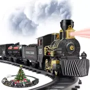 Gloween Train Set - Christmas Train Sets for Under The Tree Electric Train To