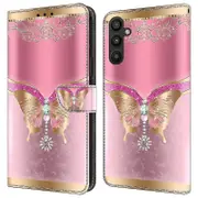 For Samsung Galaxy A34 5G Flip Protective Case 3D Pattern Printed Stand Wallet Phone Cover