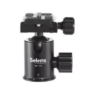 Selens 360° Pan Ball Head Camera Tripod Monopod Panoramic Quick Release Plate