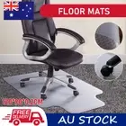 Office Home Computer Work Chair Mats Carpet Floor Pads PVC Plastic 1200x900mm AU