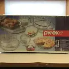 Vintage Pyrex Set 16 Pieces Brand New Sealed Original Box Made In USA