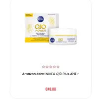 在飛比找蝦皮購物優惠-NIVEA 妮維亞Q10plusC抗皺能量防曬日霜（最新）