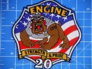 Charlotte North Carolina Fire dept. Engine 20 patch