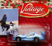 Johnny Lightning CHASE 99 1999 Dodge Viper GTS WHITE LIGHTNING Coca Cola Car