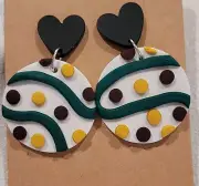 Handmade Polymer Clay Earrings | Polymer Clay | Drop Dangle