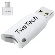 Micro SD Card Reader, USB C Card Reader Adaptor, TF Card Memory Adapter, Micro (SD/SDXC/SDHC), for USB & Type C Phone Tablet Laptop, iPhone iPad iMac MacBook Samsung Android