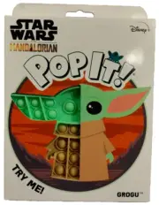 Star Wars The Mandalorian Grogu Baby Yoda POP IT! Sensory Fidget Game