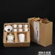 德化白瓷功夫茶具套裝家用復古 玉瓷 泡茶蓋碗茶壺茶杯陶瓷禮盒裝