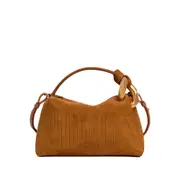 [Jw Anderson] Jw Anderson JWA Corner Suede Tote Bag ONE SIZE BROWN