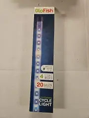 GloFish LED Light Stick For Fish Aquariums Up to 20 Gal, 3 Light, Blue White Mag