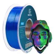 1KG/Roll GEEETECH 3D Filament Silky PLA Shiny 3 Colors Gradient Red+Blue+Green