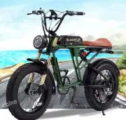 Ebike Fat Tire 1500w Dual Suspension Like Super 73, Dirodi Exelent Quality