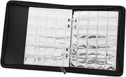 jojofuny Antique Coin Collector Book Decorative Coin Holder Zipper Case with Pages Slots Slots Storage Organizer